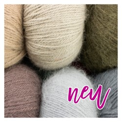 WYS - Fable Aran - Falklandwolle, Britisch Alpaca,...