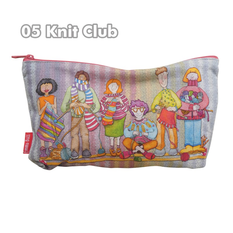 Emma Ball - Zipped Pouche - Tasche mit Reißverschluss