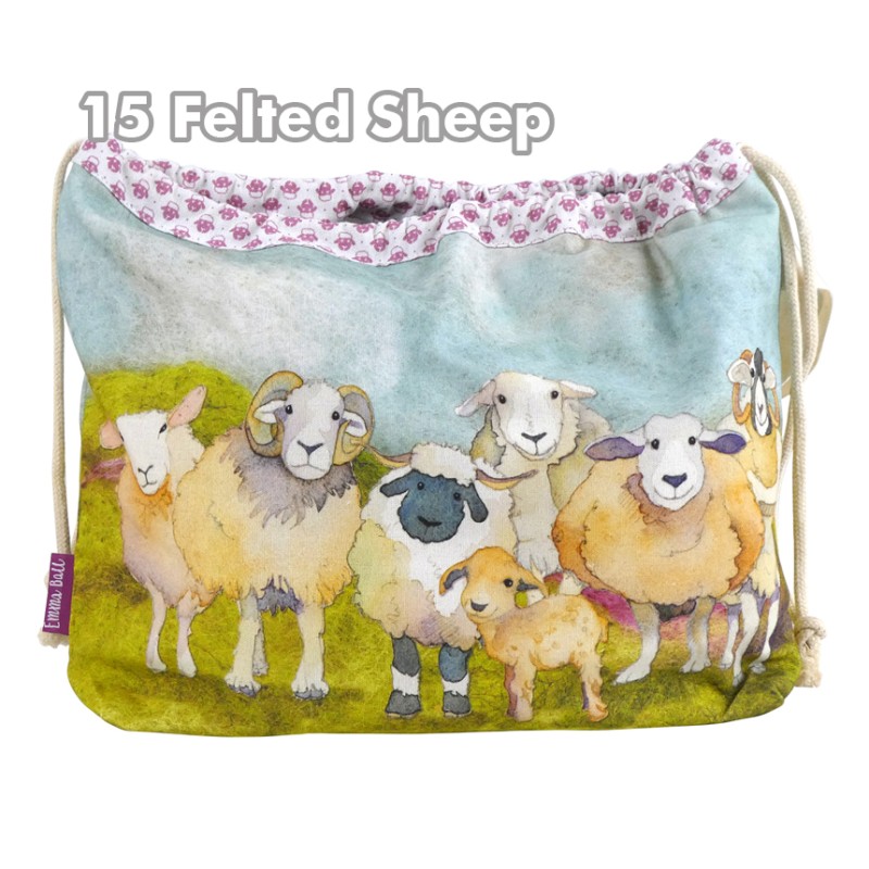 Emma Ball - Drawstring Bag - Beutel mit Kordelzug