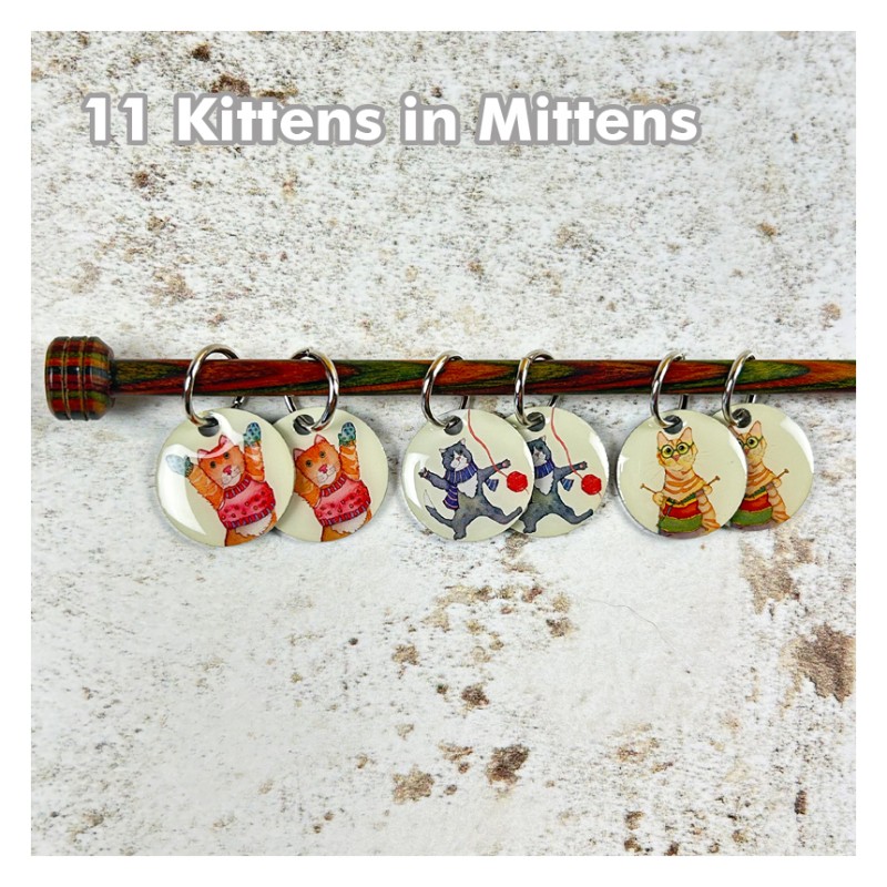Emma Ball - Stitch Markers - Maschenmarkierer