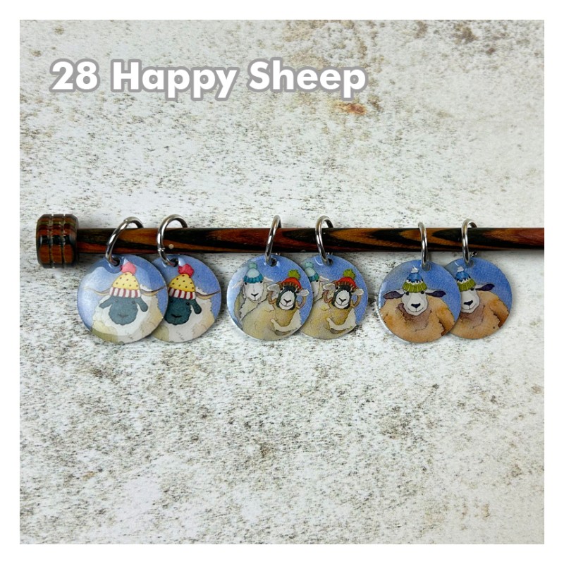 Emma Ball - Stitch Markers - Maschenmarkierer