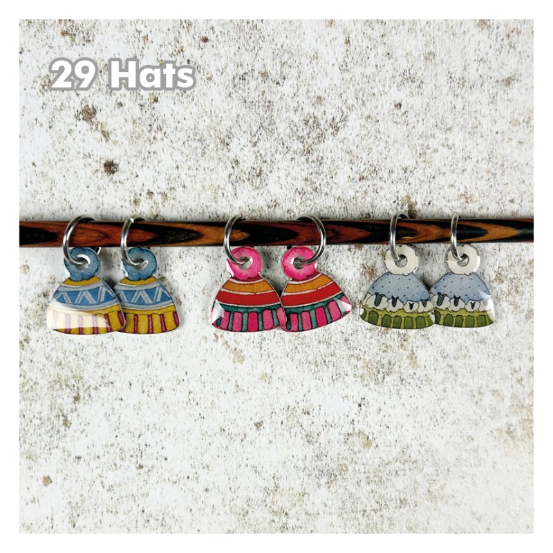 Emma Ball - Stitch Markers - Maschenmarkierer