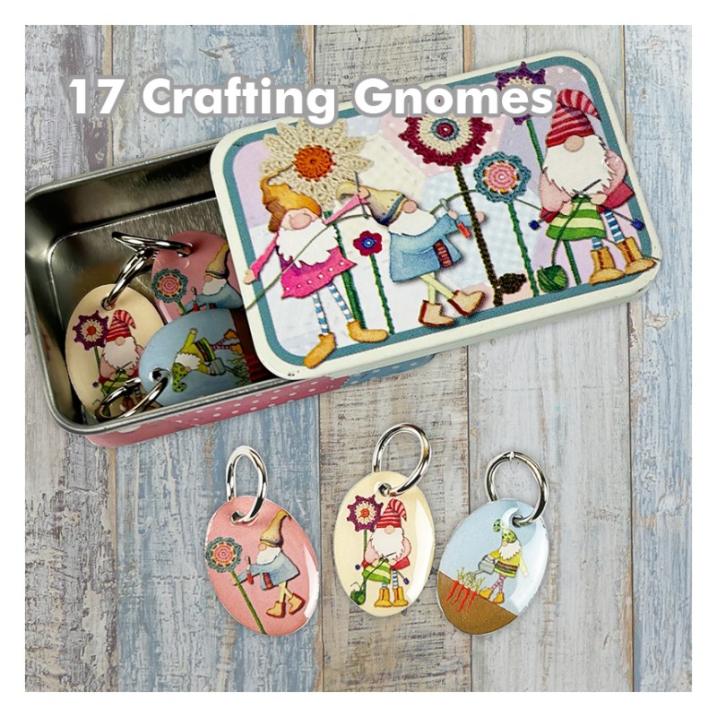 Emma Ball - Stitch Markers in a Tin - Maschenmarkierer mit Öse in Dose