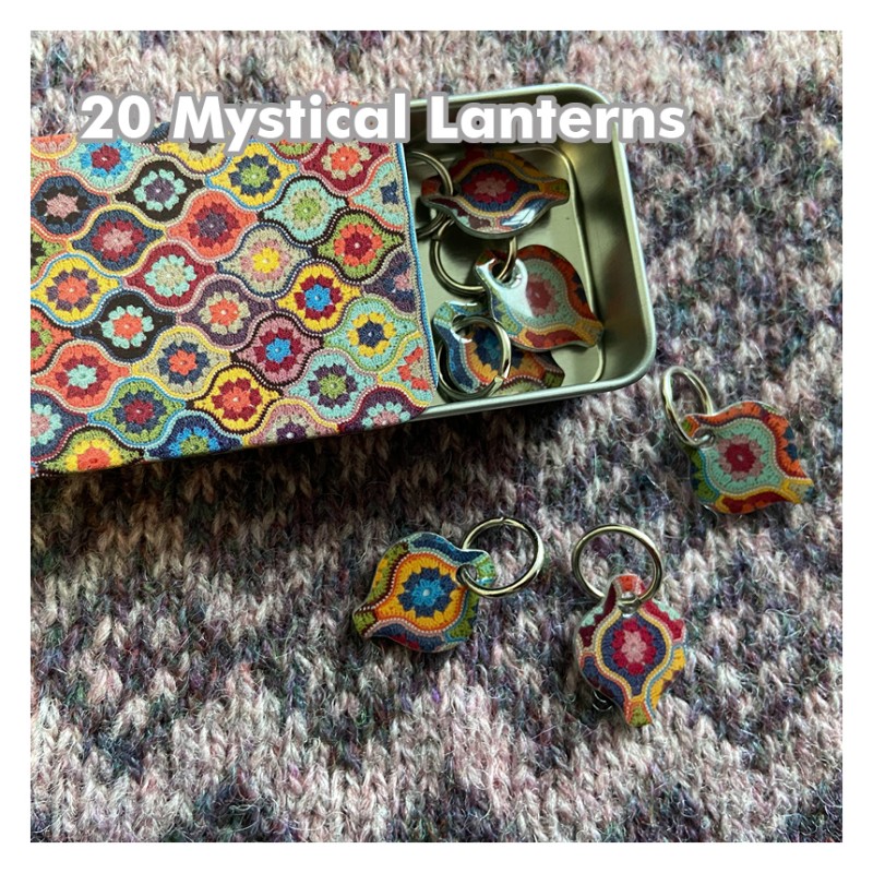 Emma Ball - Stitch Markers in a Tin - Maschenmarkierer mit Öse in Dose