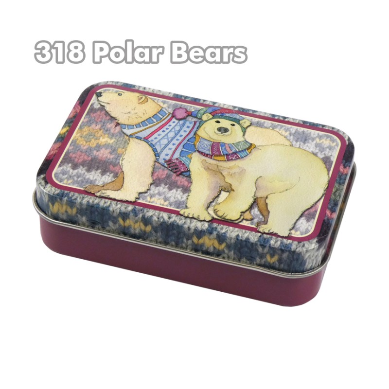 Emma Ball - Hinged Tin - Minidose mit Klappdeckel