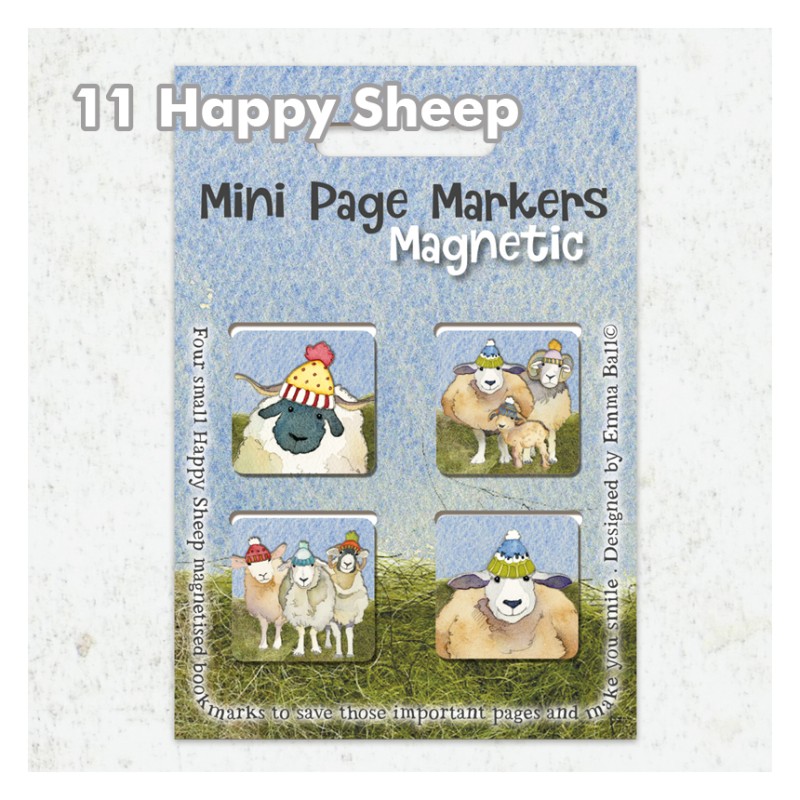 Emma Ball - Pages Markers mini - Mini-Seitenmerker magnetisch