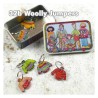 Emma Ball - Stitch Markers in a Tin - Maschenmarkierer mit Öse in Dose
