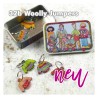 Emma Ball - Stitch Markers in a Tin - Maschenmarkierer mit Öse in Dose