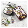 Emma Ball - Stitch Markers in a Tin - Maschenmarkierer mit Öse in Dose
