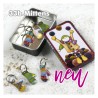 Emma Ball - Stitch Markers in a Tin - Maschenmarkierer mit Öse in Dose