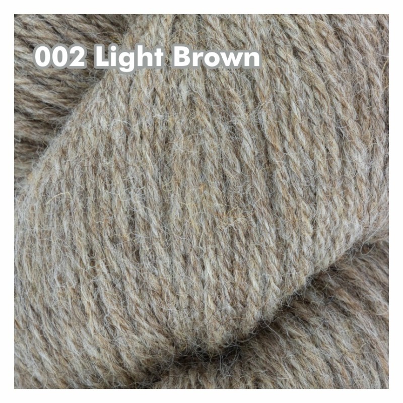 WYS - Bluefaced Leicester Fleece DK - Natural Collection (ungefärbt)