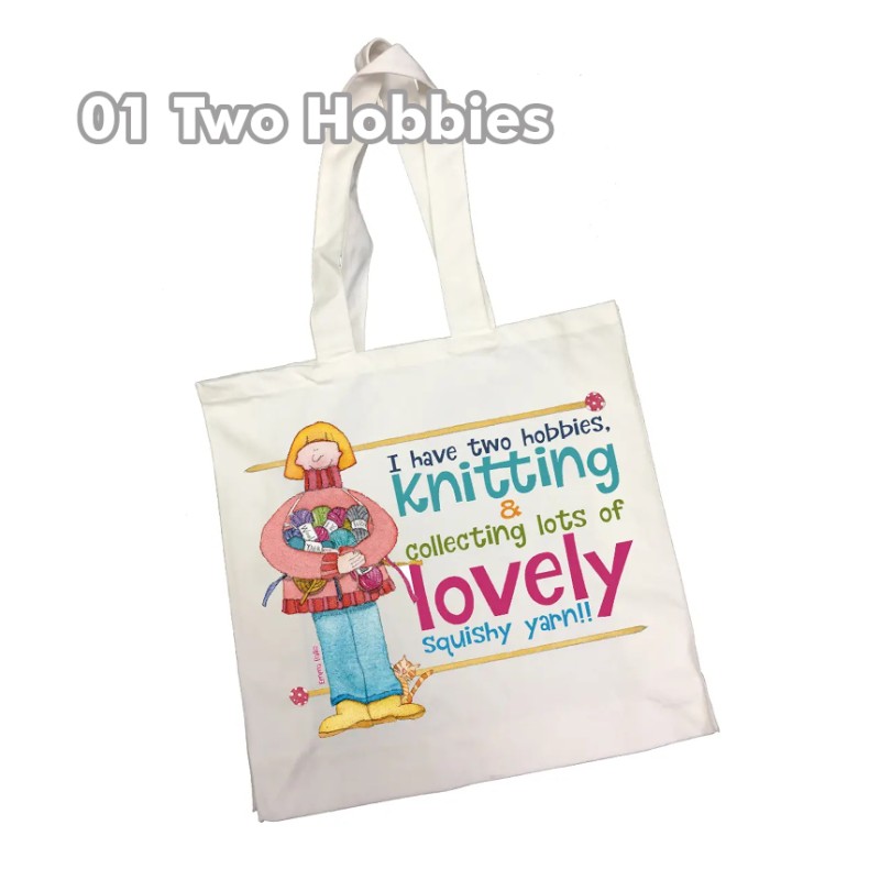 Emma Ball - Cotton Canvas Bag - bedruckte Tasche