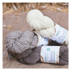 WYS - Bluefaced Leicester Fleece DK - Natural Collection...
