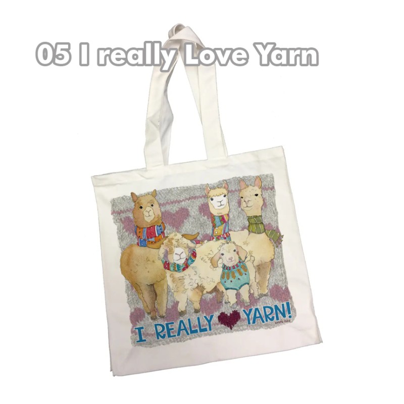 Emma Ball - Cotton Canvas Bag - bedruckte Tasche