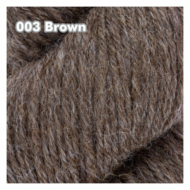 WYS - Bluefaced Leicester Fleece ARAN - Natural Collection (ungefärbt)