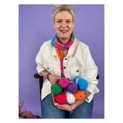 DOWNLOAD - Binki - Strickanleitung für ein Mini-Mustermixtuch mit Cotton Socks 4ply