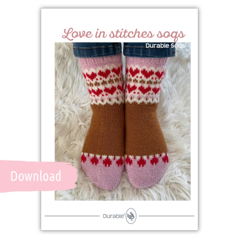 DOWNLOAD - Love in Stitches Soqs- Anleitung mit Durable Soqs