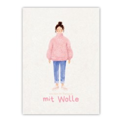 Woolhouse Postkarten 5er-Set - Girlies