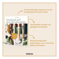 Stiebner Verlag - Finnland auf den Stricknadeln - Anleitungsbuch von Nina Laitinen