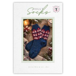 Jolly Socks - Anleitungsbuch für winterliche Socken...