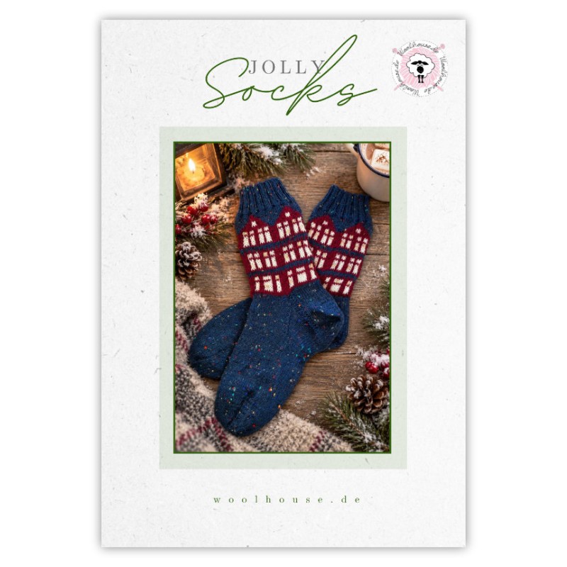 Jolly Socks - Anleitungsbuch für winterliche Socken ++Vorbestellung++
