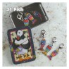 Emma Ball - Crochet Markers in a Tin - Maschenmarkierer mit Karabiner in Dose
